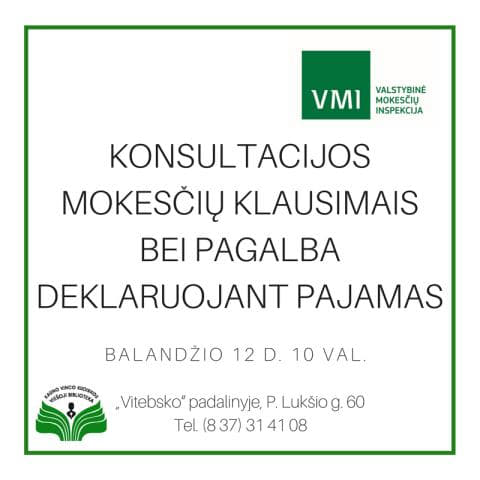 vmi konsultacija