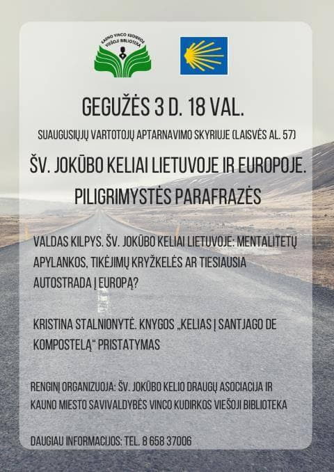 Šv. Jokūbo keliai_Skelbimas