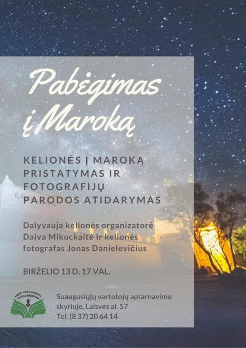 marokas geras