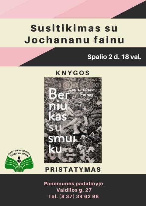 berniukas su smuiku pristatymas