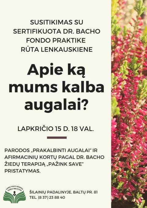 ka mums kalba augalai