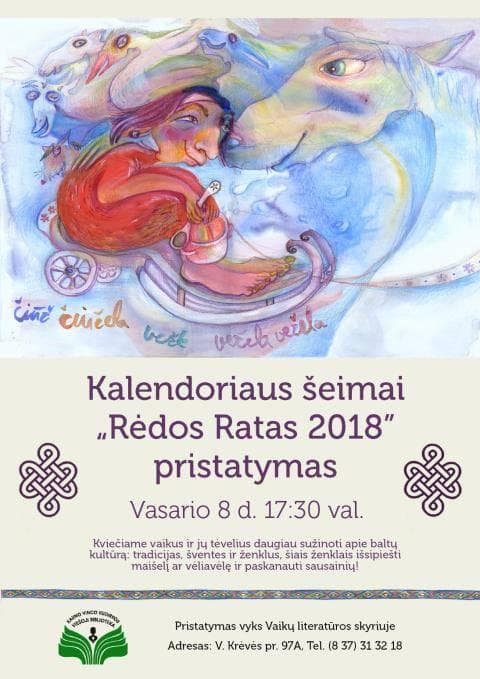 rėdos ratas plakatas