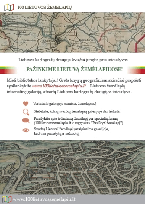 100 žemėlapių